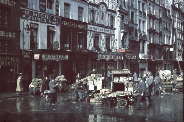 Fotografías a color de París durante la ocupación nazi