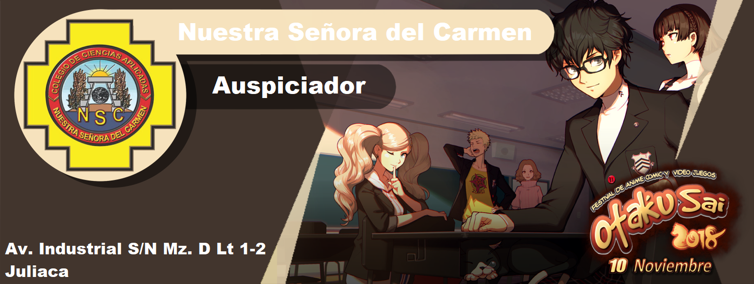 Auspiciador 2018 - CCA Nuestra Señora del Carmen