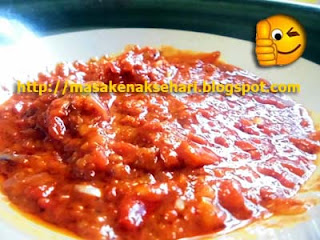 resep cara membuat sambal terasi enak pedas