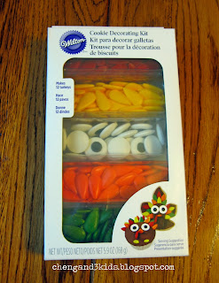 Turkey Cookie Decorating Kit by Wilton