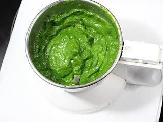 spinach or palak paste