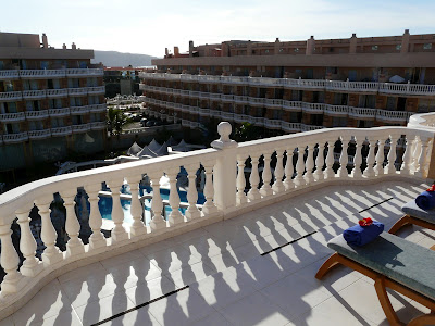 Habitación con terraza y piscina Tenerife