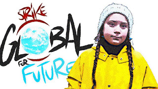 La javoen activista Greta Thunberg