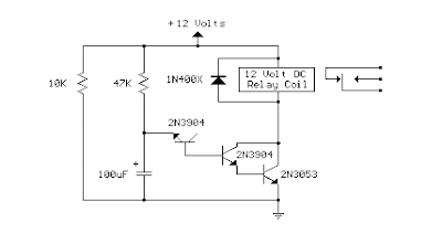 Switch On Time Delay  Circuit