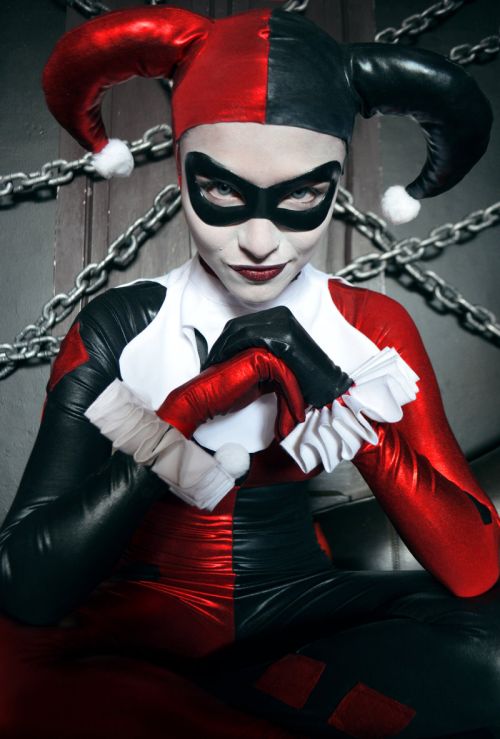 Angela Bermúdez deviantart incríveis cosplays filmes games linda nerd Harley Quinn