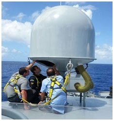  La Marina de Brasil instala sistemas de comunicaciones satelitales en sus patrulleros oceánicos