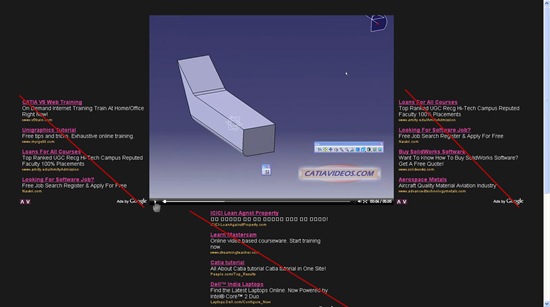 Free CATIA Video Tutorial online