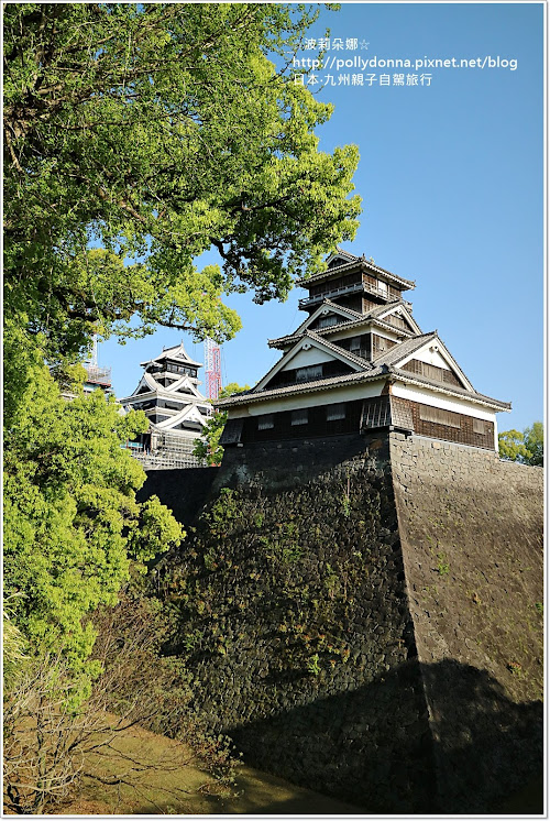 遊記 九州親子自駕旅行 修復中的熊本城 櫻之小路 熊本美食 帶著孩子旅行 波莉朵娜 痞客邦