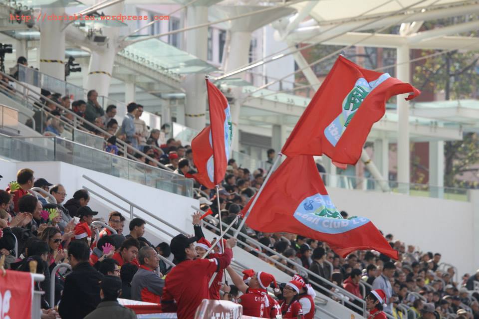 Hong Kong Soccer Action.