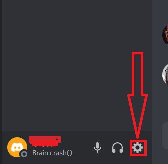how to open and change discord voice and video setting option 1
