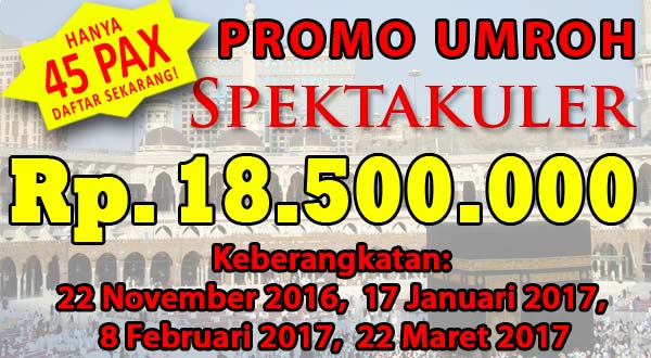  Harga Paket Umroh 2016 Super Murah Berkualitas