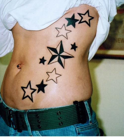 Nautical Star Tattoos Designs Pictures