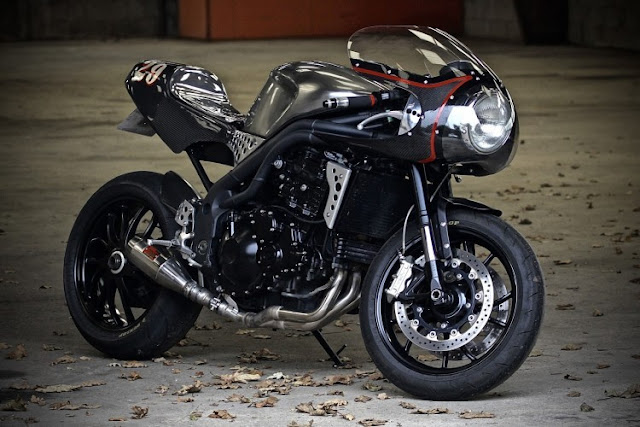 Triumph Speed Triple By Badass Factory Hell Kustom