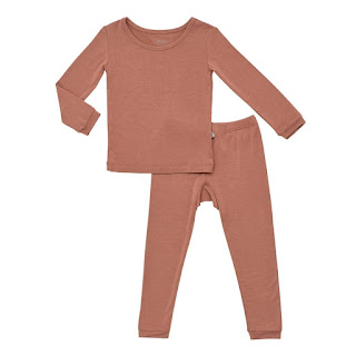 Toddler Pajama Set in Spice from Kyte Baby