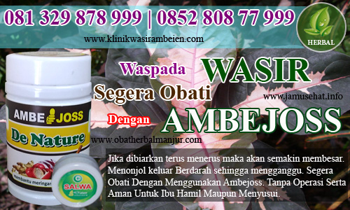 obat wasir alami tanpa operasi