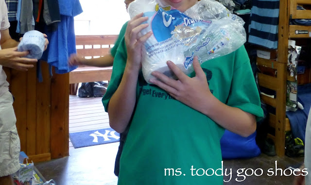 Letters From Camp: "What I Need For Visiting Day by Ms. Toody Goo Shoes