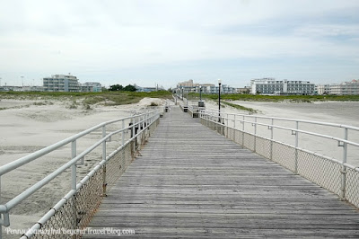 Wildwood Crest Beaches and Pier in New Jersey