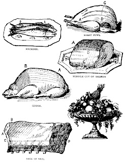 meat fish food drawings clipart illustrations collage sheet download