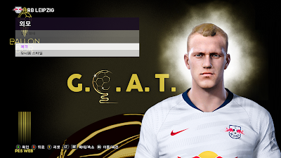 PES 2020 Faces Lukas Klostermann by PESWEB