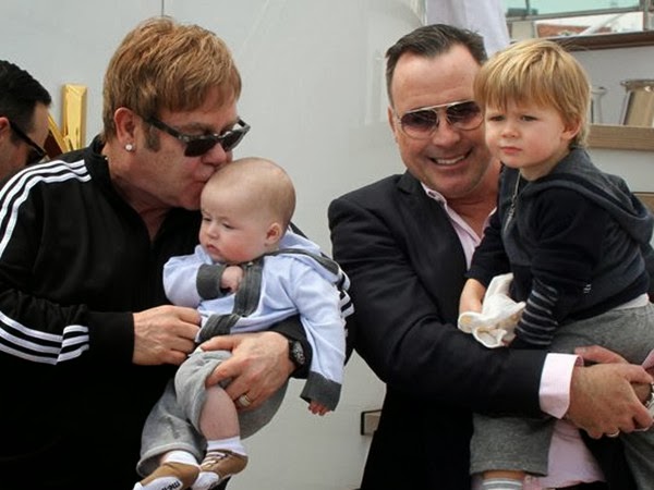 Elton John and David Furnish