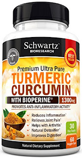 Premium Turmeric Curcumin 1300mg with Bioperine