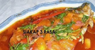 RESEPI IKAN SIAKAP 3 RASA. | RESEPI