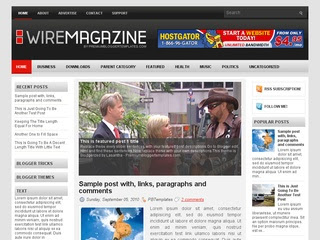 Wire Magazine Super<strong> SEO </strong>Friendly Modified iptek-4u