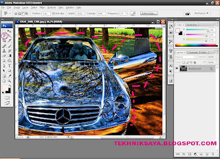 Cara Menerangkan Kontras Gambar Satu Objek dengan Photoshop