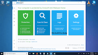 software protects against infections caused past times many types of Emsisoft Anti-Malware Software Download For Pc