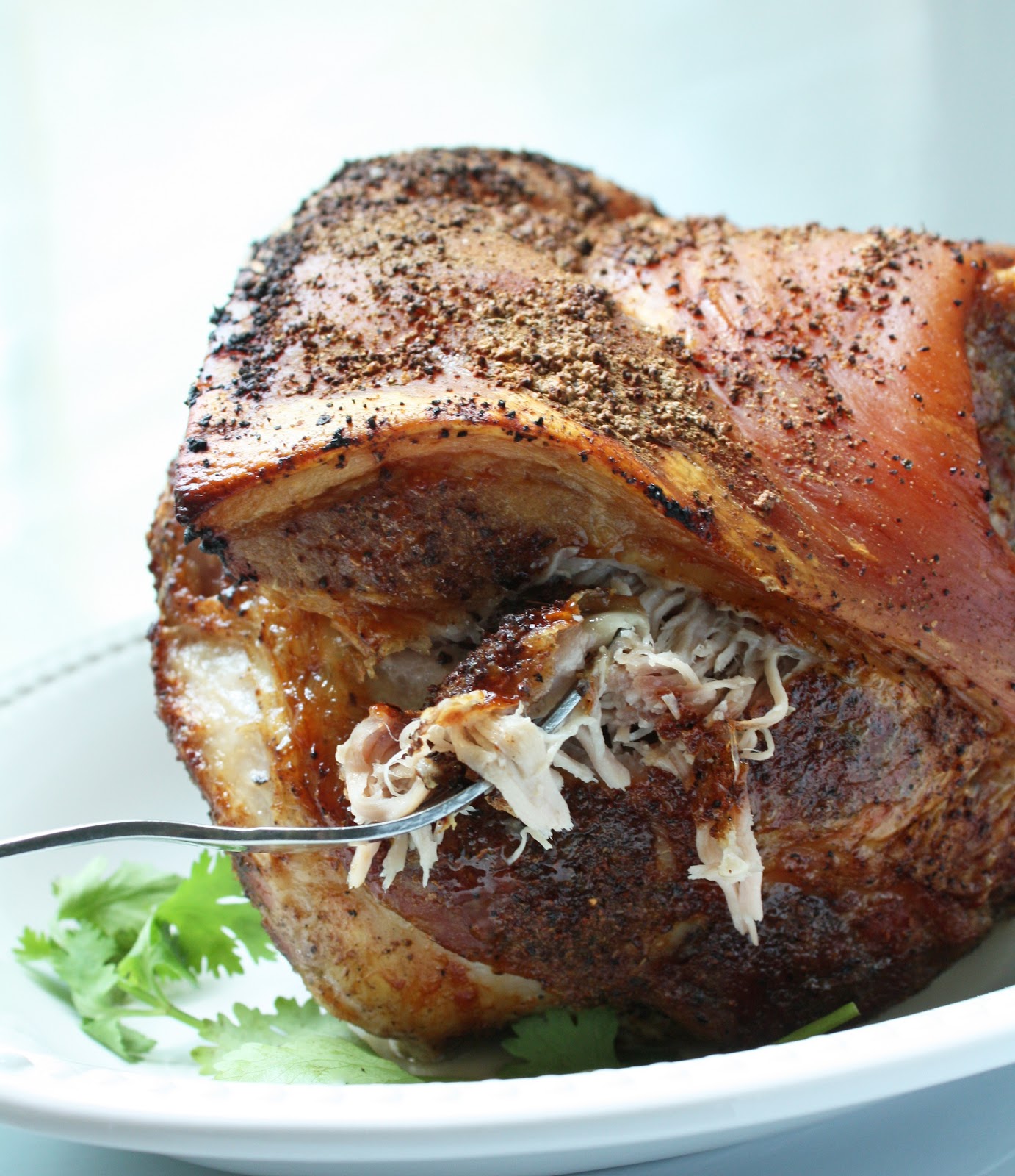 Easy Roasted Pork Shoulder Low Carb Paleo Whole 30 I Breathe I M Hungry