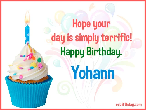Yohann Happy birthday
