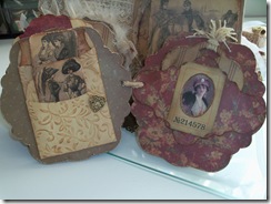 vintage mini album and stand 015