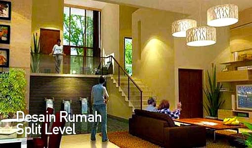 Rancangan Rumah Split Level Untuk  Area Terbatas MEDIA 