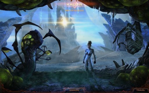 Screen Shot Of StarCraft II Heart of the Swarm (2013) Full PC Game Free Download At worldfree4u.com