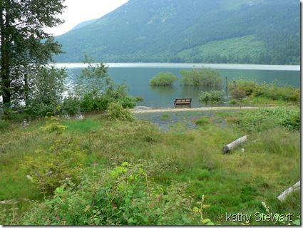 Over flowing log bay