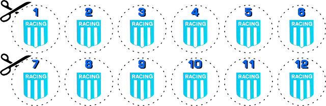 RACING PLACAR-ARG PLACAR ESCUDO BOTÃO ARTE BOTÃO TIME BOTÃO PLACAR GULIVER