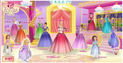 Barbie in The 12 Dancing Princesses PC Game