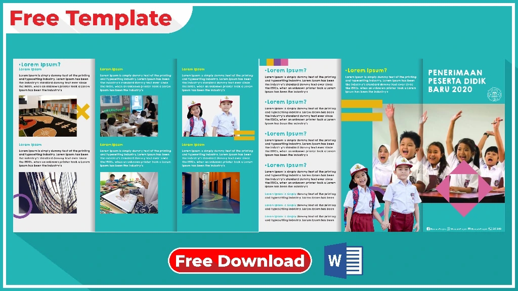 Download Brosur Sekolah Format Word Gratis 