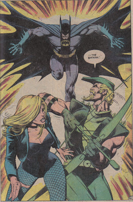 Maybe if Dinah and Ollie hadn't been standing practically on top of each other, that might've gone better...