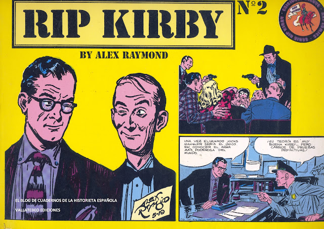 Rip Kirby. Alex Raymond. Ediciones Eseuve, 1990