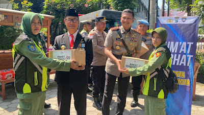 Jumat Curhat, Polresta Malang Kota, Jaring Aspirasi Hingga Bakkes dan Bansos ke Masyarakat Klojen