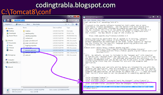 Install Apache Tomcat 8.5.9 Java Servlet Container on Windows 7 tutorial 8
