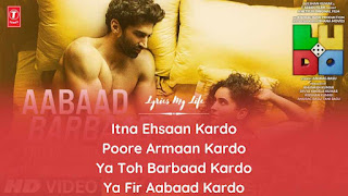 Aabaad Barbaad Lyrics