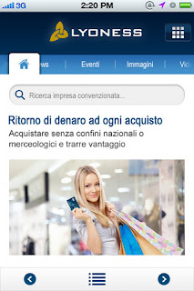 Lyoness Mobile si aggiorna alla vers 3.1.3