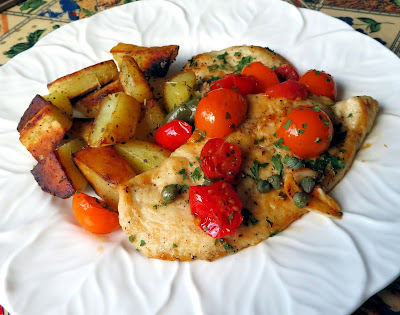 Mediterranean Sauced Chicken Escallopes