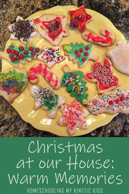 Christmas Memories // Homeschooling My Kinetic Kids // cookie making with family