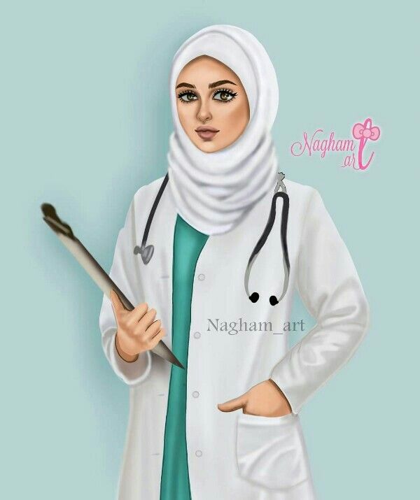  Gambar  Dokter  Kartun  Perempuan  Muslimah Gambar  Kartun 