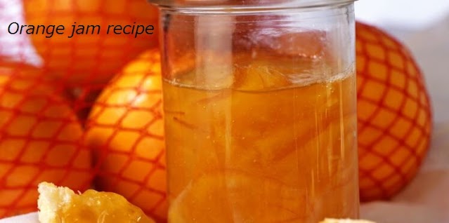 Orange jam recipe