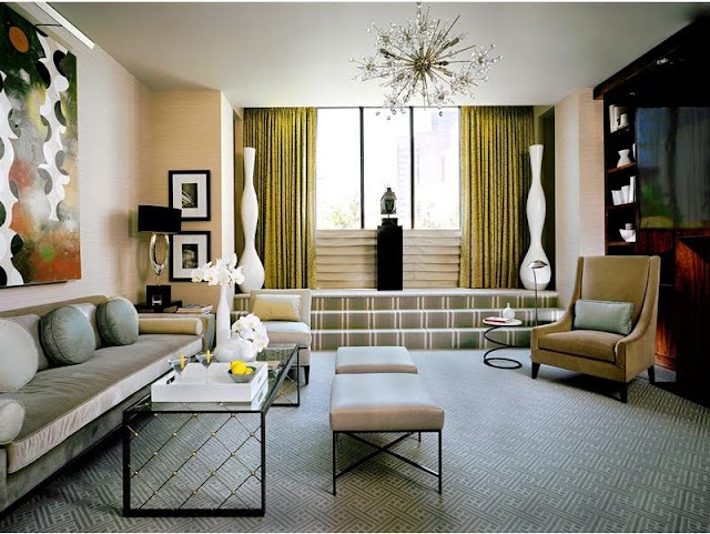 Retro style living room design-2