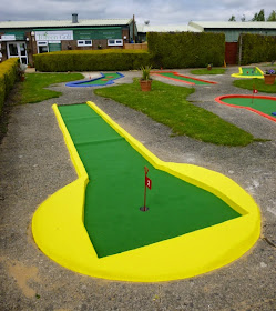 Mini Golf course at Tea Green Golf Club at Wandon End, Luton